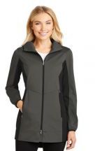 Port Authority® Ladies Active Hooded Soft Shell Jacket